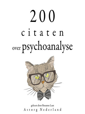 cover image of 200 citaten over psychoanalyse